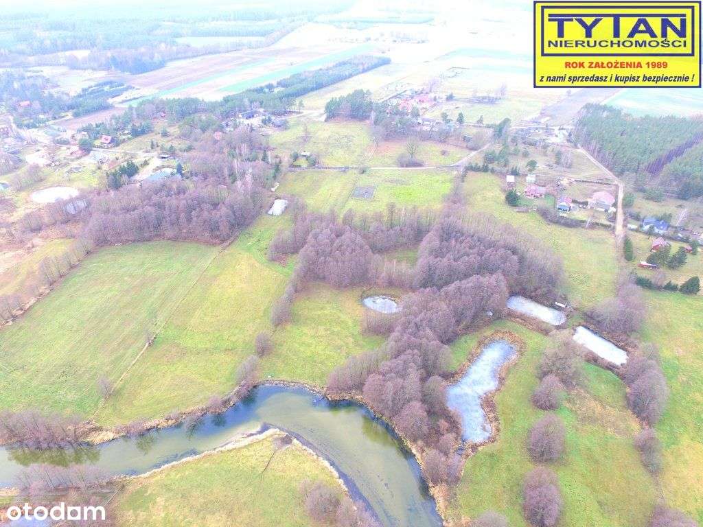 Działka Z Linią Brzegową Rzeki Pisa-6