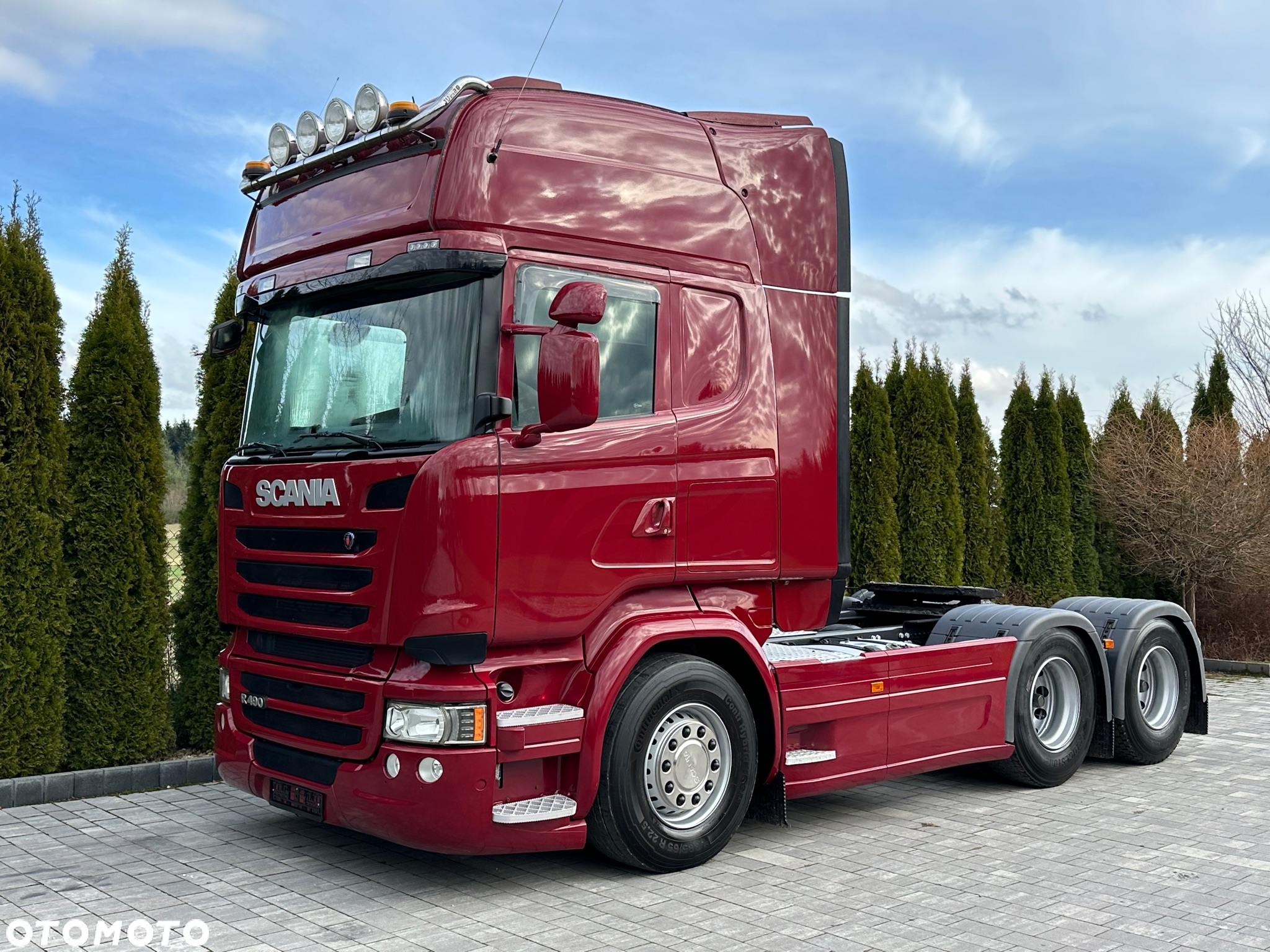 Scania R490 / 6X4 / 157 TYS.KM. / DMC: 70 000T / - 12