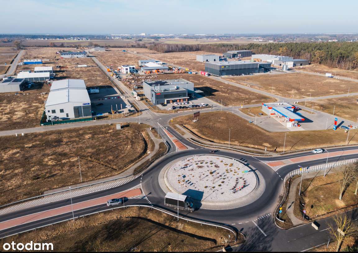 Działka inwestycyjna, park logistyczny / więckowice