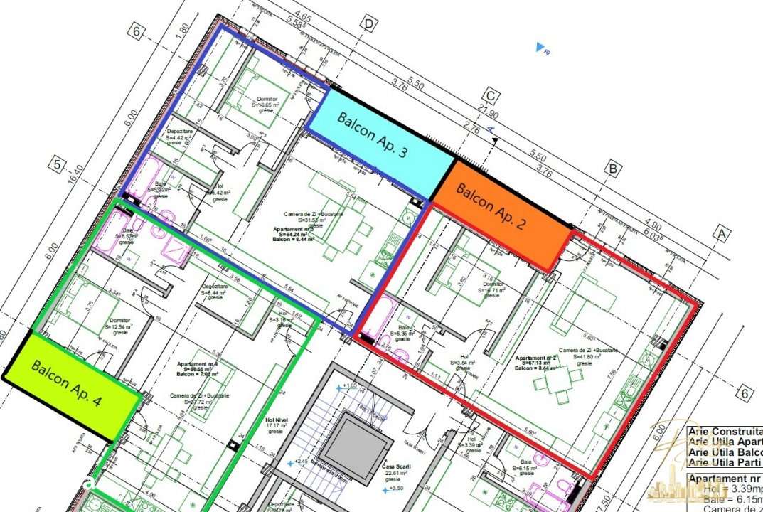 Apartament nou cu 2 camere in Ema Residence - str. Mestesugarilor - Imagine principală: 4/6