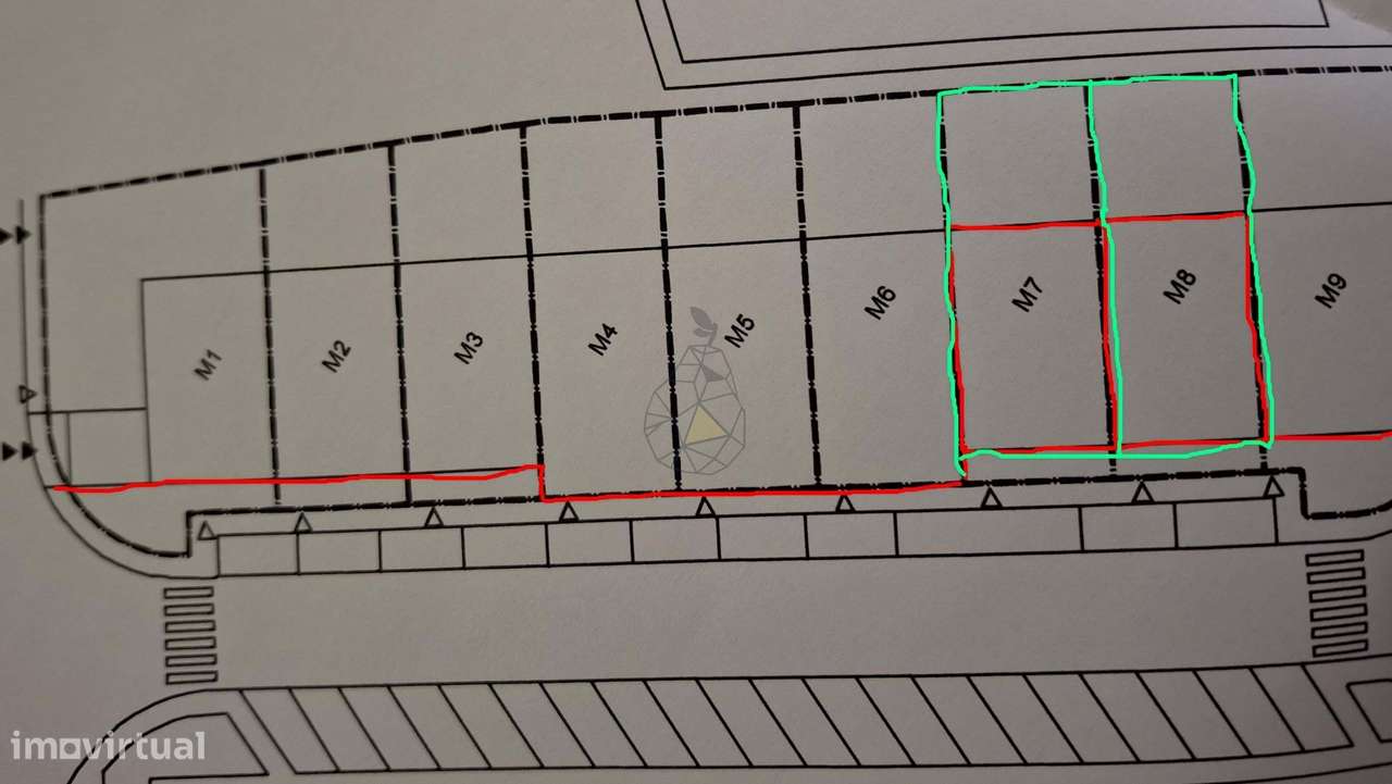 Lote de Terreno, para venda, construção de Moradia T3 em Banda, zona d - Grande imagem: 3/13