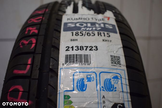 R15 185/65 Kumho Solus KH17 pojedyncza - 1