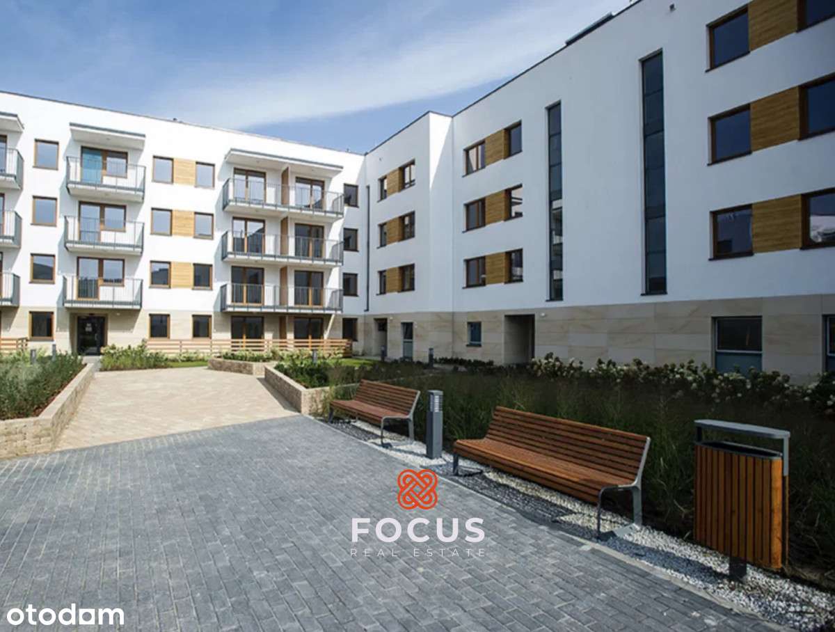 Wiślany Mokotów, Nowoczesne 3-pokoje, Ogródek-7