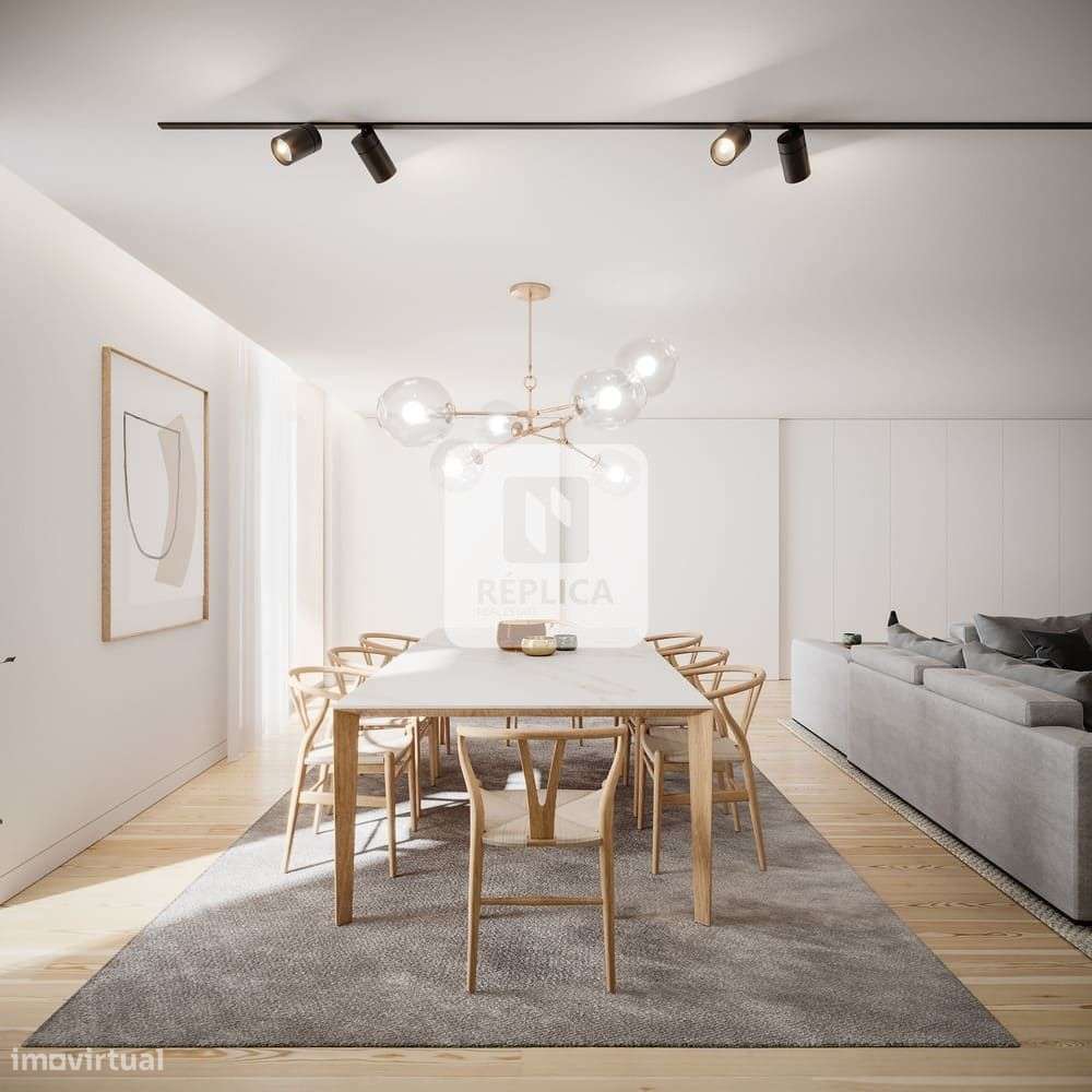 Apartamento T4 Duplex Novo com 2 Terraços nas Antas - Grande imagem: 4/16