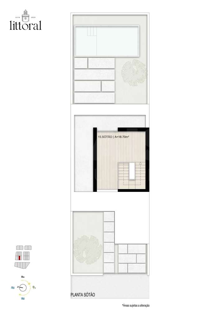 Lote com projeto incluído próximo da praia do Baleal - Grande imagem: 4/5