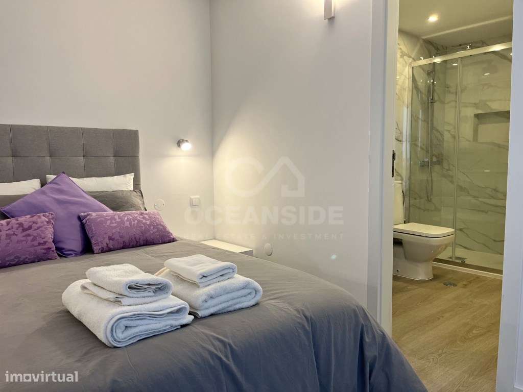 Apartamento T1, Totalmente renovado, com terraço e vista mar - Sesi...-32
