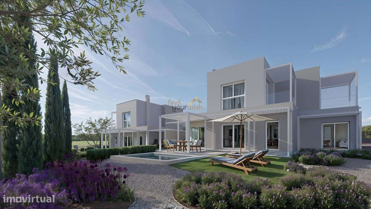 Moradia geminada T2+1 quartos com piscina privada no Pestana Silves Go - Grande imagem: 3/26