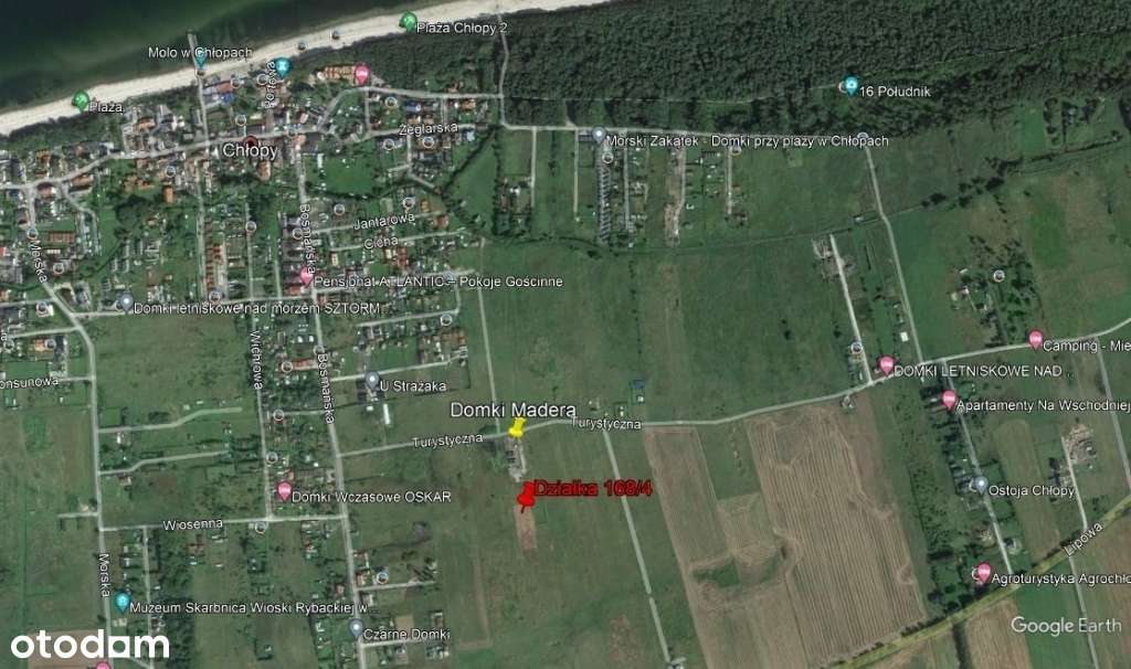 Sprzedam działka Chłopy nad morzem pod zabudowę + projekt budowy - Pełny obrazek: 5/12