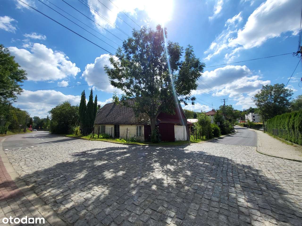 Działka budowlana o pow 1434m2 z domem - ul.Nad Potokiem 102-3