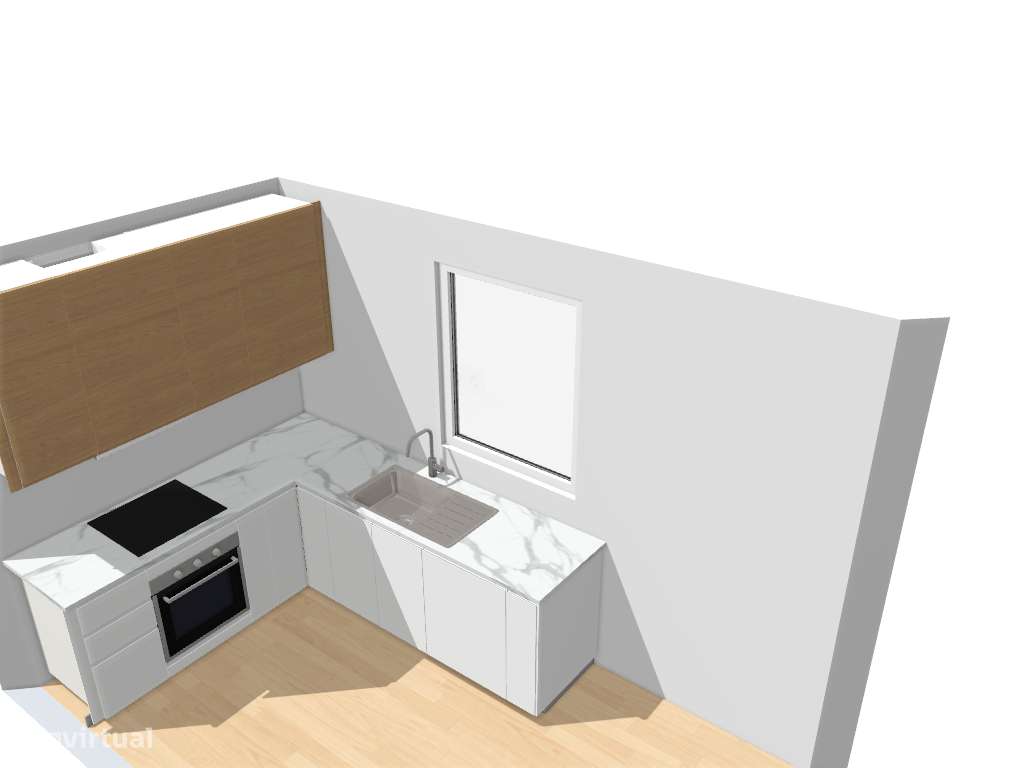 Apartamento t-3 renovado com boas vistas junto ao AQUA - Grande imagem: 1/19