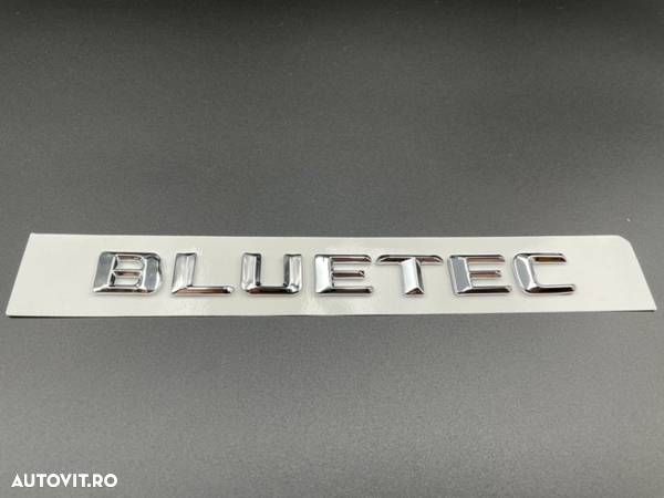 Emblema Mercedes BLUETEC crom - 2