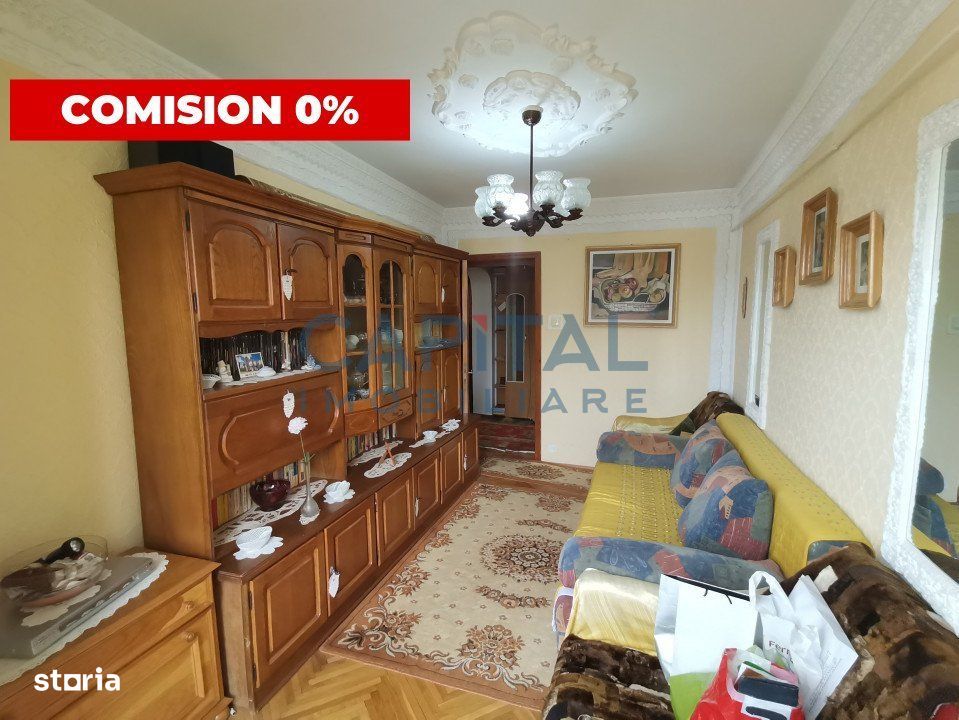 Comision 0%! Apartament cu 3 camere decomandate, George Enescu
