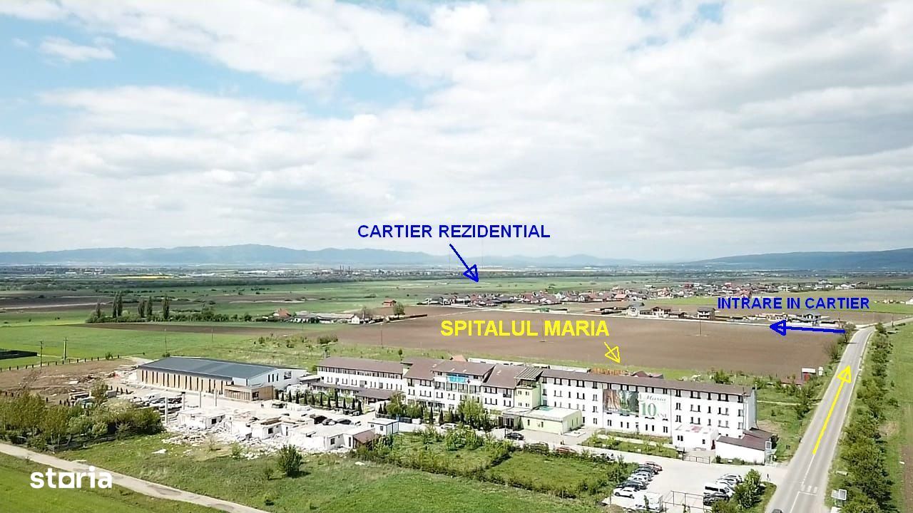 Parcele de casa cu utilitati si panorama superba