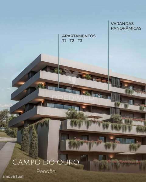 EDIFICIO CAMPO DO OURO - SANTA MARTA - PENAFIEL  Apartamento T2 - Grande imagem: 2/4