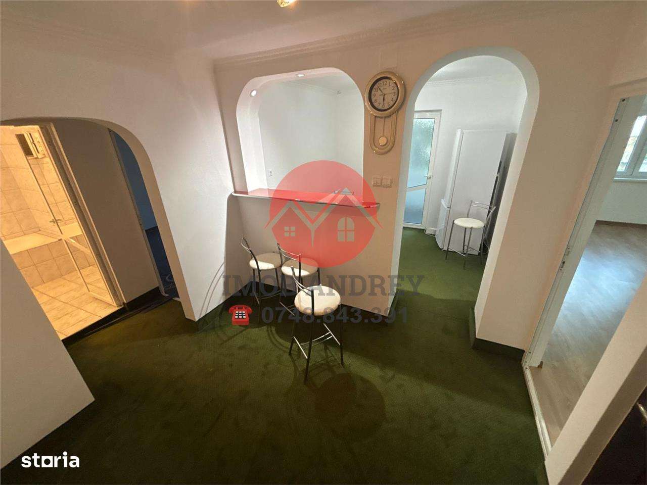 Apartament 2 camere decomandat, 55 mp, renovat, E3 langa Pompieri - Imagine principală: 3/9