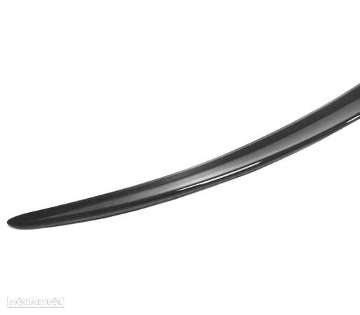 AILERON SPOILER PARA MERCEDES C238 17- LOOK AMG PRETO BRILHANTE - 5