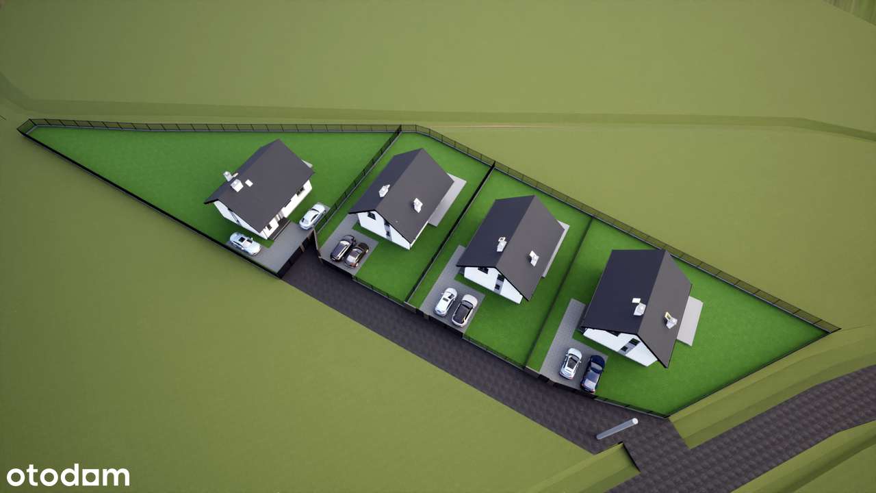 Działka budowlana WZ na 4 domy – 2900 m² | Ropczyce, Ostrów-2
