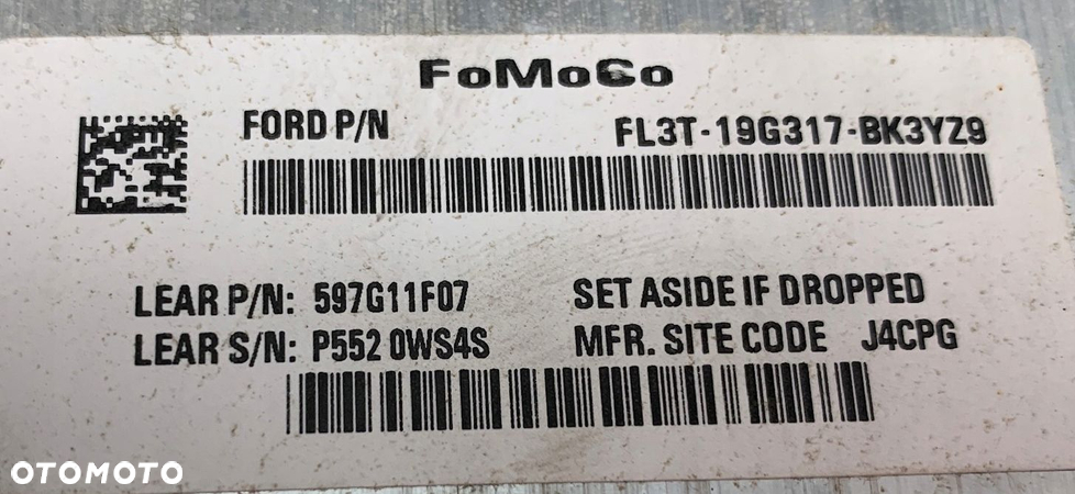 U3 FORD F150 2015- PRZETWORNICA AC / DC NAPIĘCIA INWERTER FL3T-19G317-AH - 4