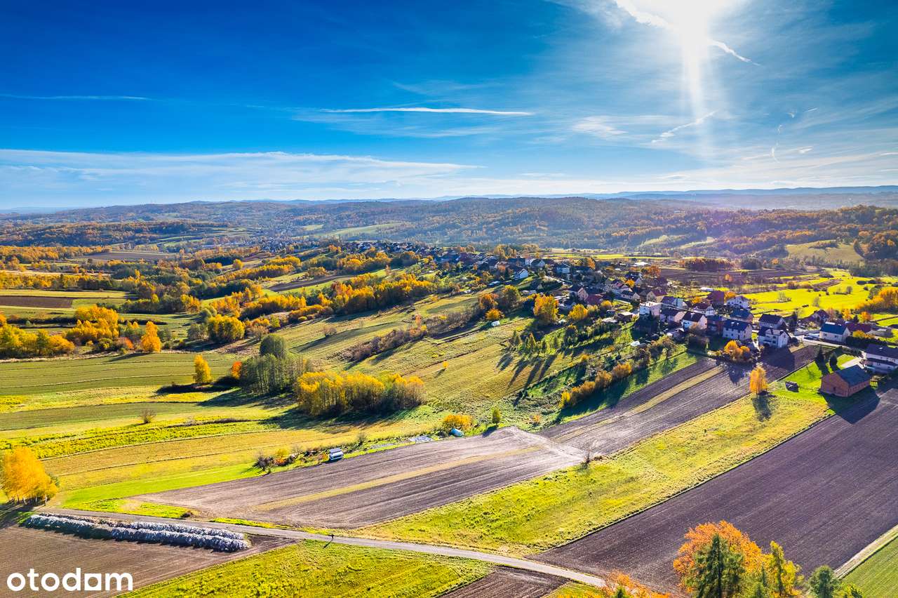 Brzeźnica gm Bochnia - działki budowlane o pow 8 ar lub 10 ar.-7