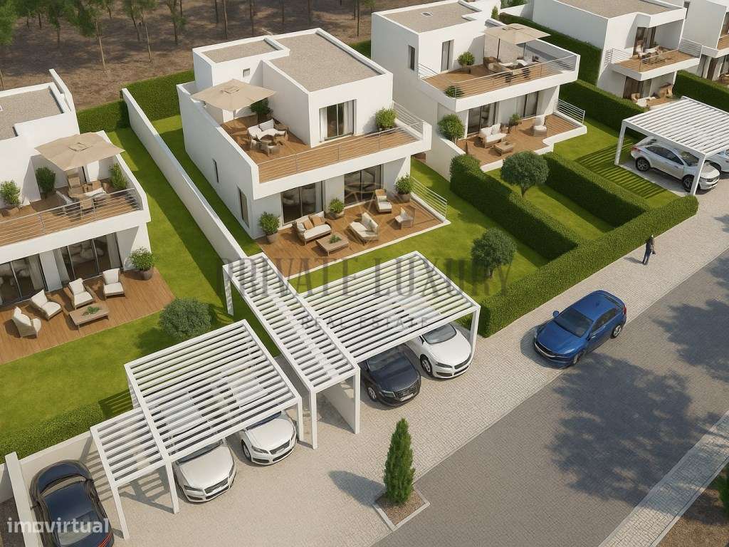 Moradia T3 Bioclimática em condomínio privado em Azeitão - Grande imagem: 3/30