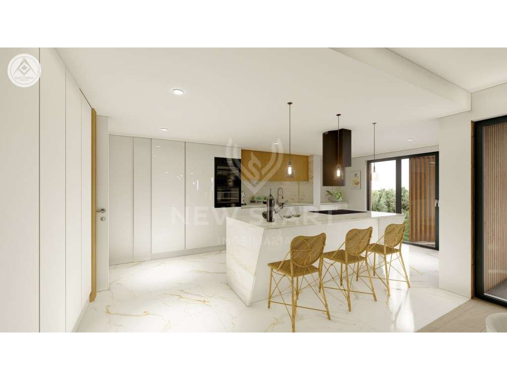 Luxuoso Apartamento T4, piscina comum e estacionamento, em Olhão - Grande imagem: 4/32