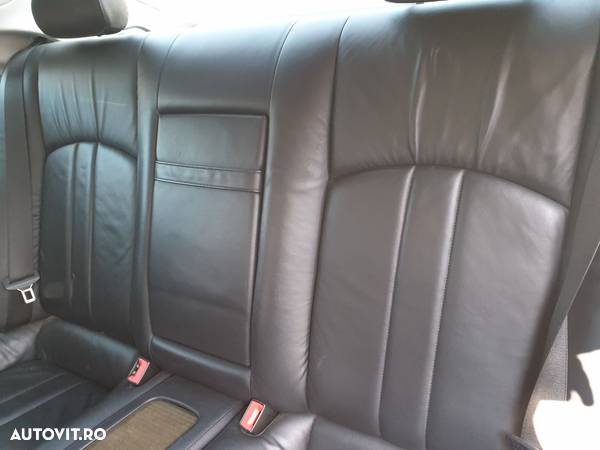 Interior Scaune Fata Stanga Dreapta cu Bancheta Piele Neagra cu Incalzire Mercedes CLS C219 W219 Facelift 2004 - 2010 [C0199] - 10