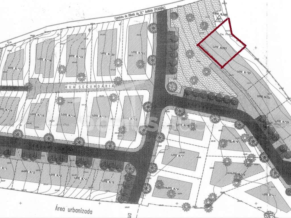 Lote para construção de prédio habitacional em loteamento - Grande imagem: 5/5