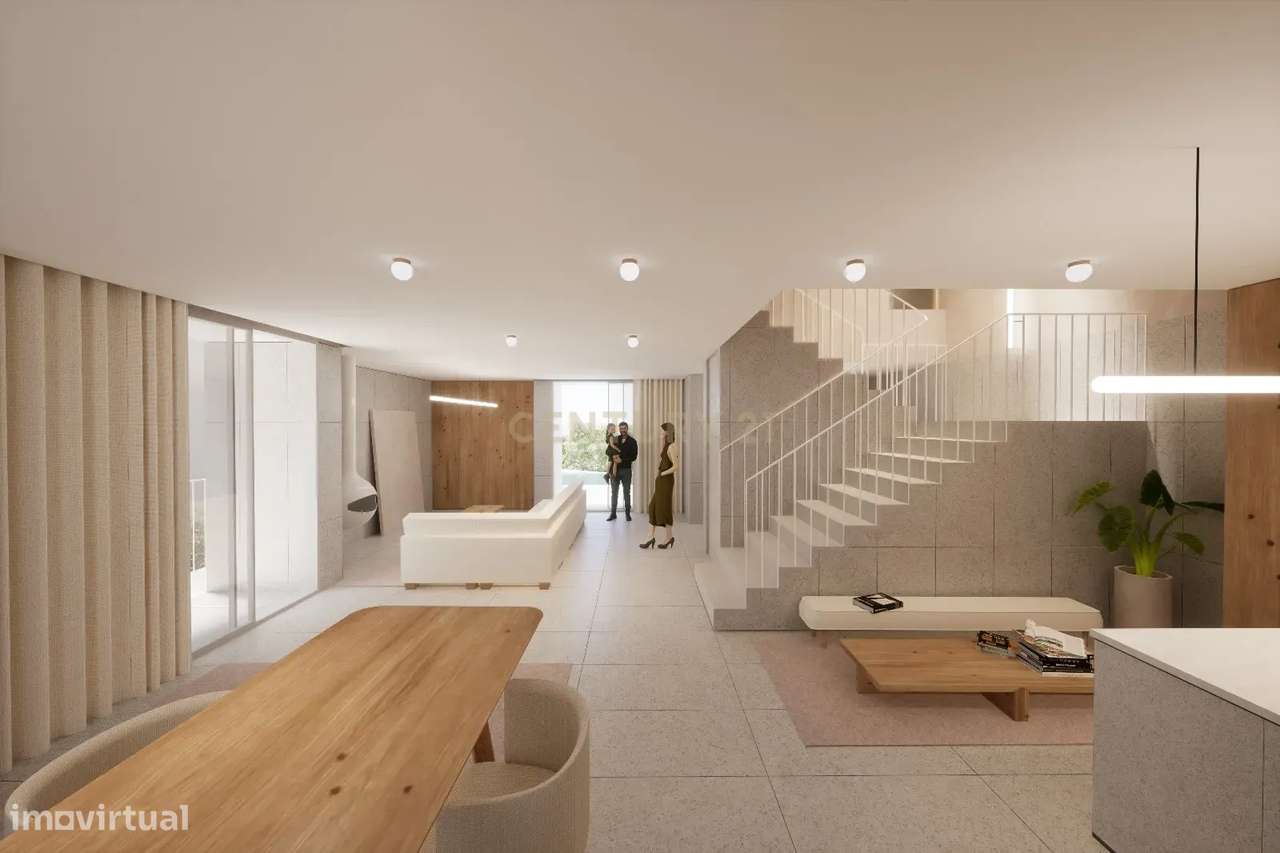 Lote de Terreno com projeto aprovado, fundações e cave-14