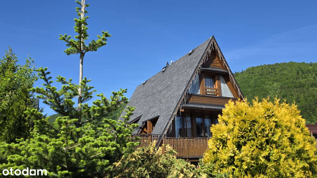 Drewniany dom, oryginalny charakter, Szczyrk gondola, stopa zwrotu 10%