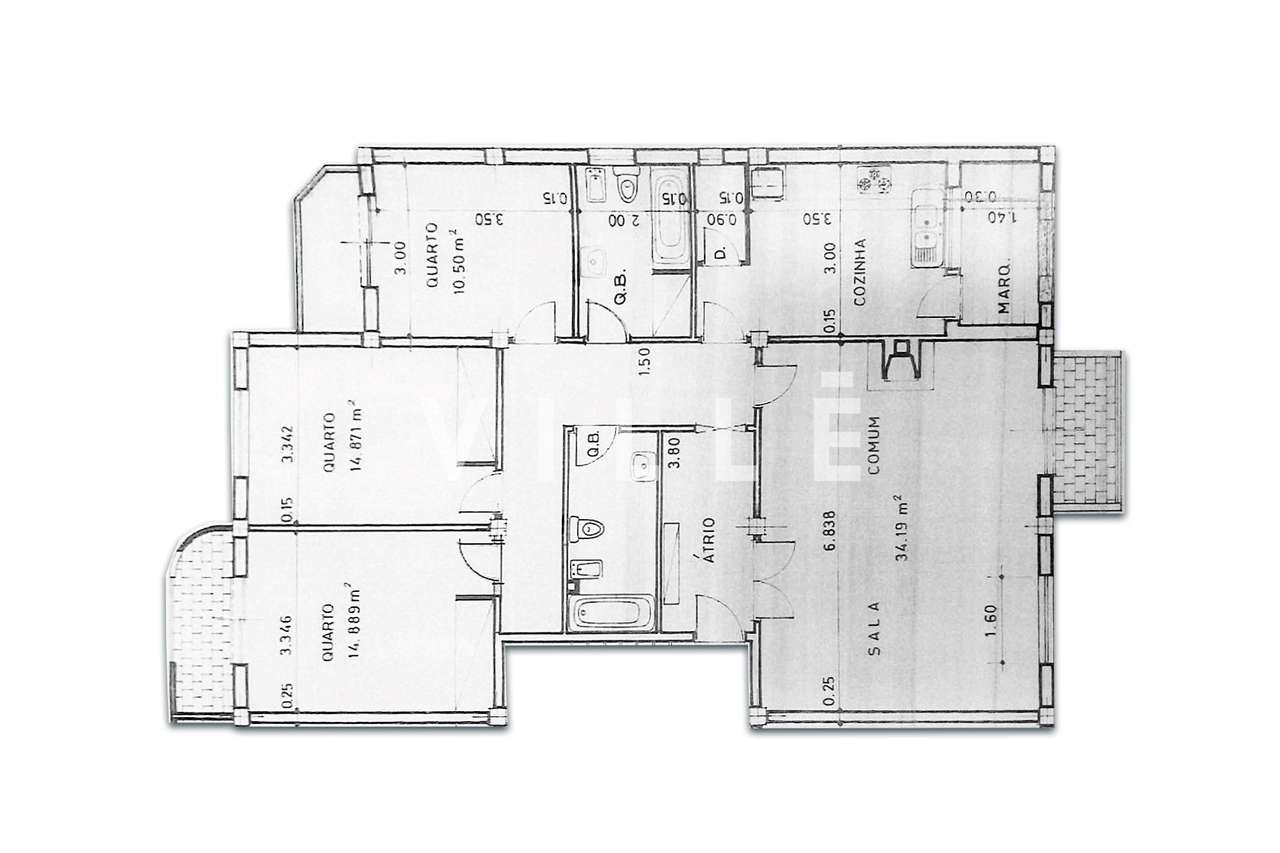 Apartamento T3 com garagem fechada em Ílhavo-0