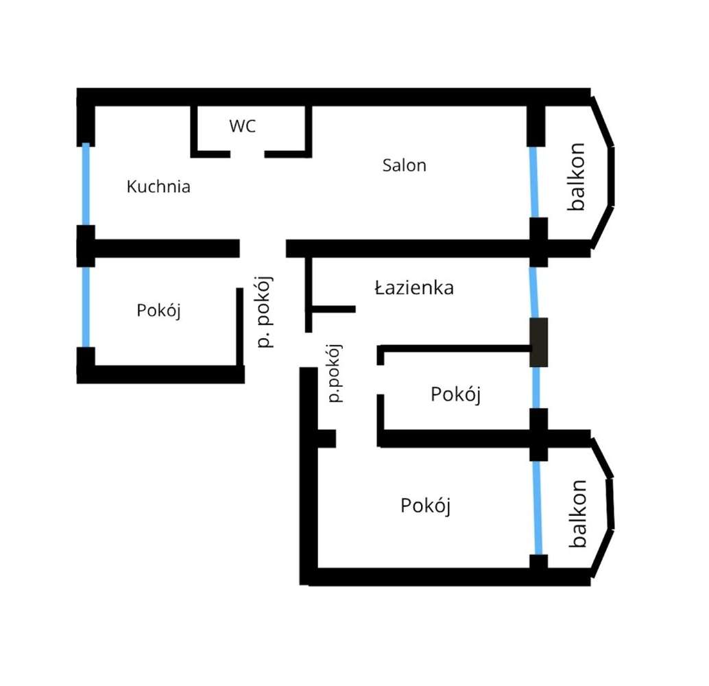 Mieszkanie 4 pokoje z widokiem na Park, Bolka Świd-17