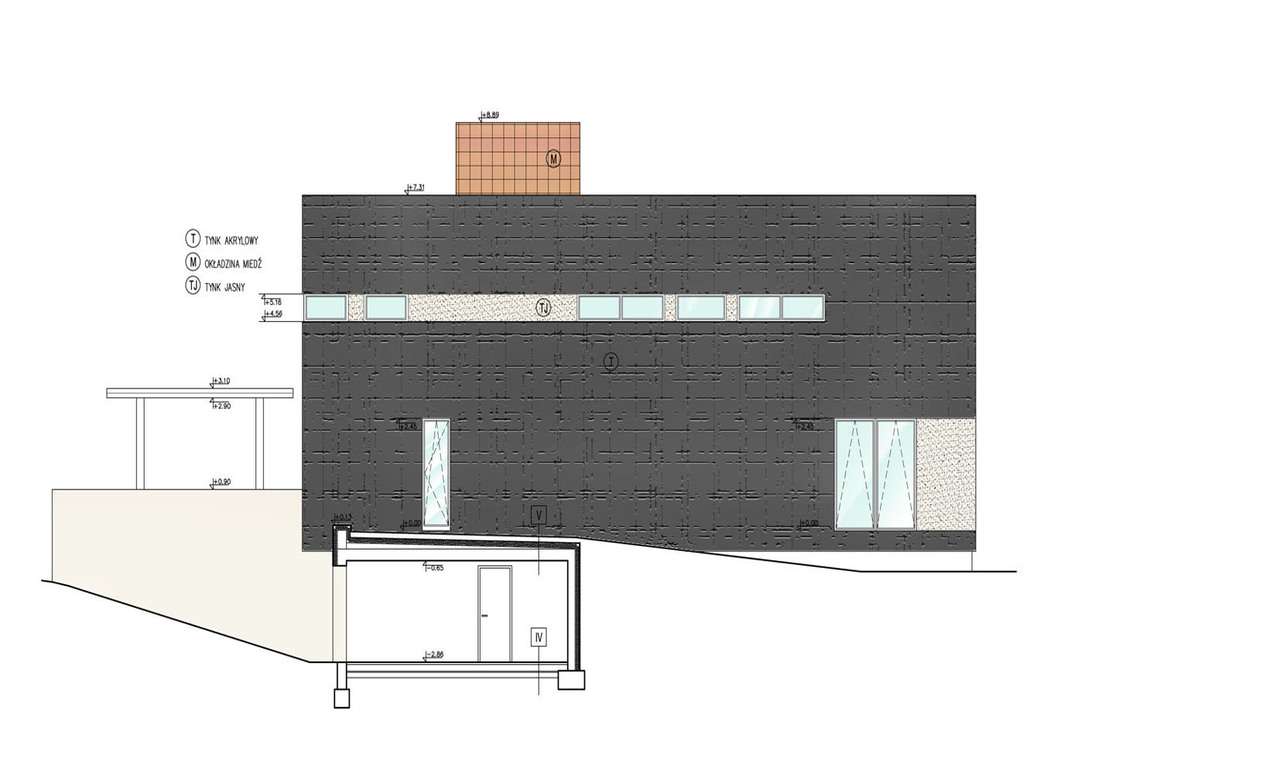 Dom w stanie surowym działką i potencjałem na prestiżową rezydencję - Pełny obrazek: 4/4