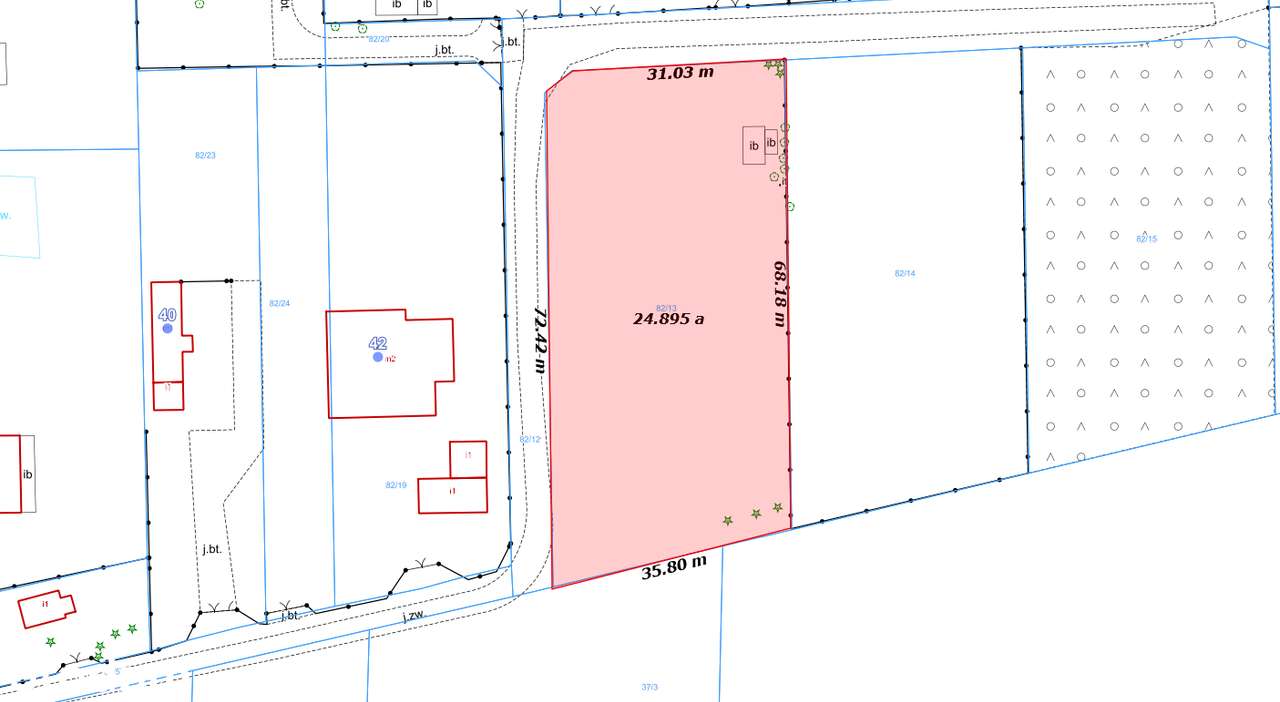 Atrakcyjna działka, woda, prąd-4