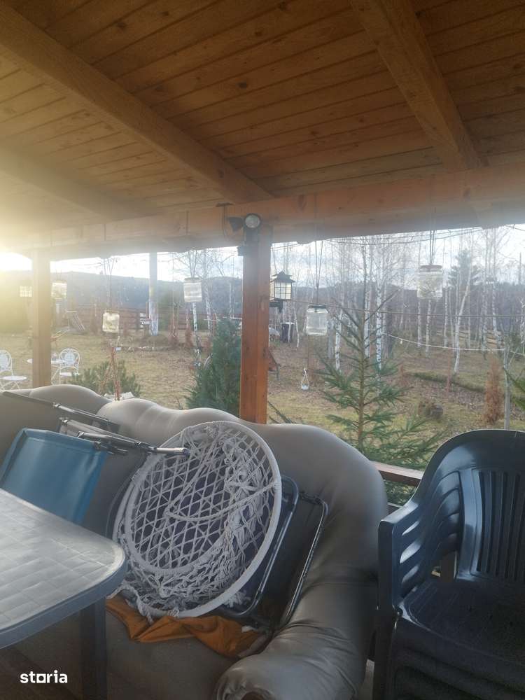 Cabana lemn cu 1000 mp teren MĂRIȘEL zonă de cabane-5