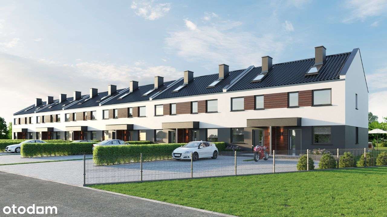 Nowoczesny dom w zabudowie szeregowej - Pełny obrazek: 3/8