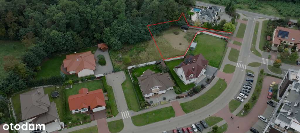 Działka budowlana pod lasem - Pełny obrazek: 4/4