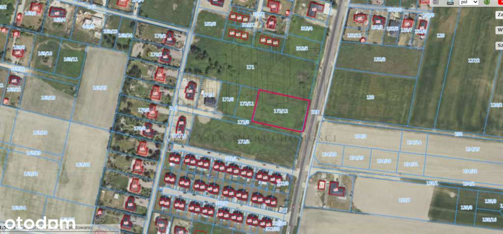 Działka 2800 m² – WZ pod Domy lub Bliźniaki-1