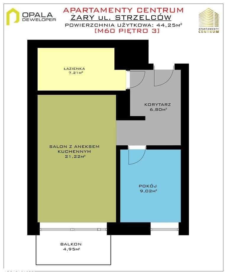 Wyjątkowy Najwyższy Budynek W Żarach Ul.Moniuszki-8