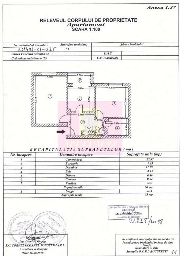 Apartament 2 camere | Aviației | Etaj 1/4-9