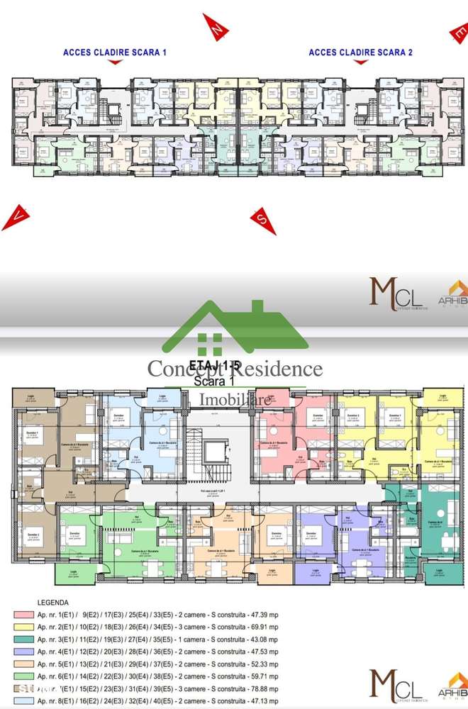 !Ap. 1 camera, bloc nou cu lift–livrare 2026, comision 0% - Imagine principală: 4/8