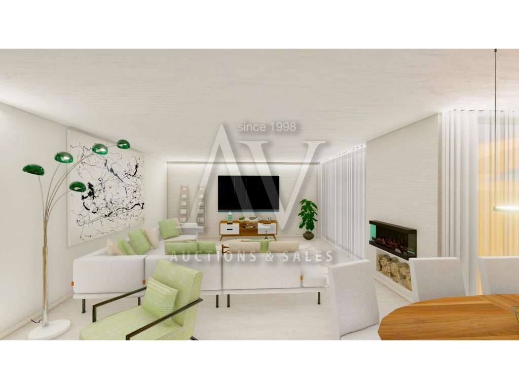 Terreno nos Parceiros, com projeto aprovado para 3 moradias em banda - Grande imagem: 5/17