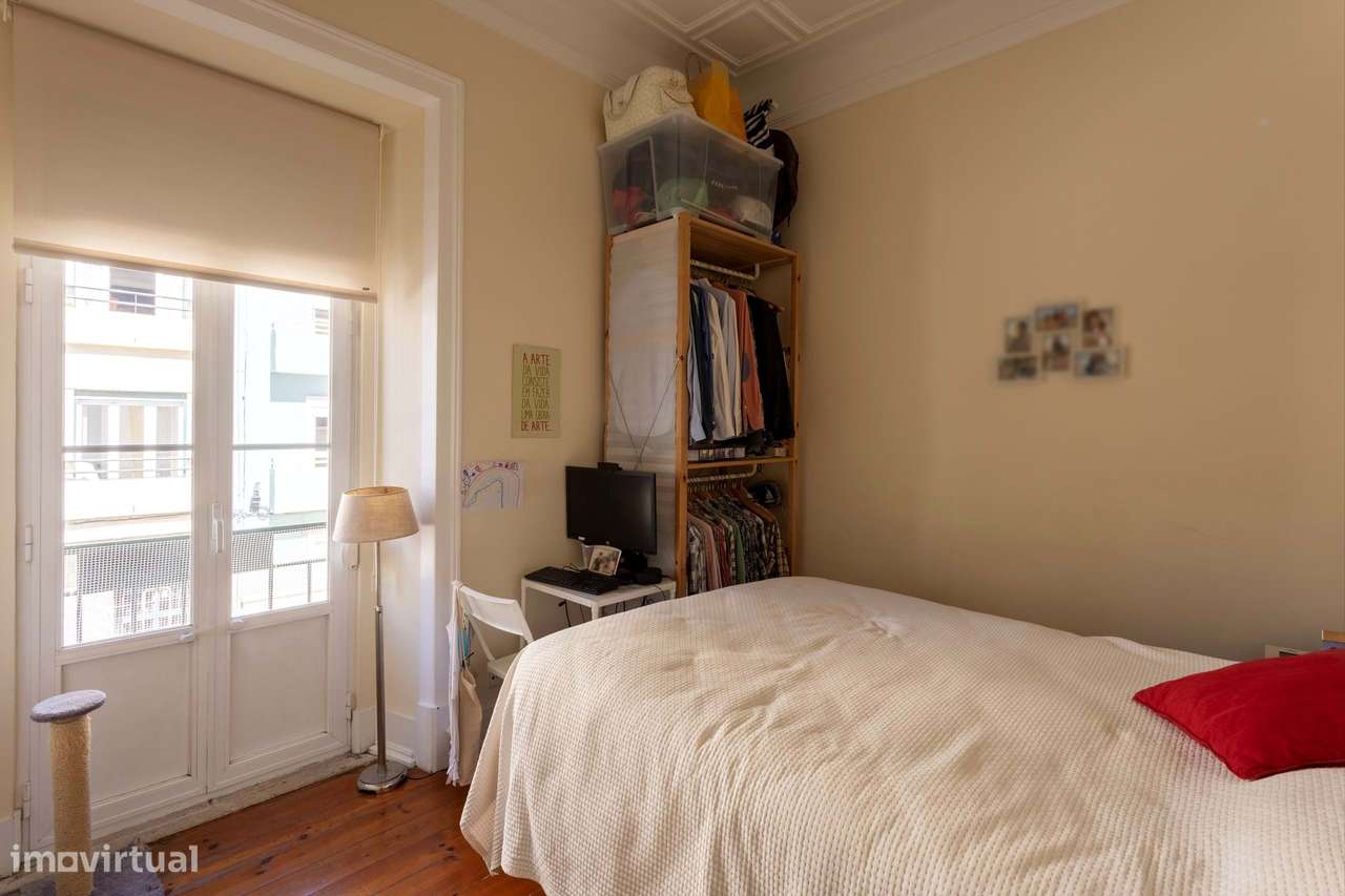 Apartamento T3 junto ao mercado de Campo de Ourique, Lisboa - Grande imagem: 4/23