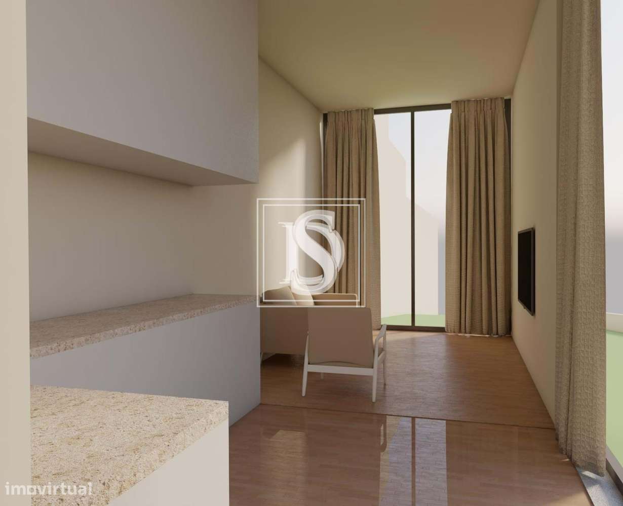 Apartamento T3 em Braga (São Vicente), em prédio reabilitado-10