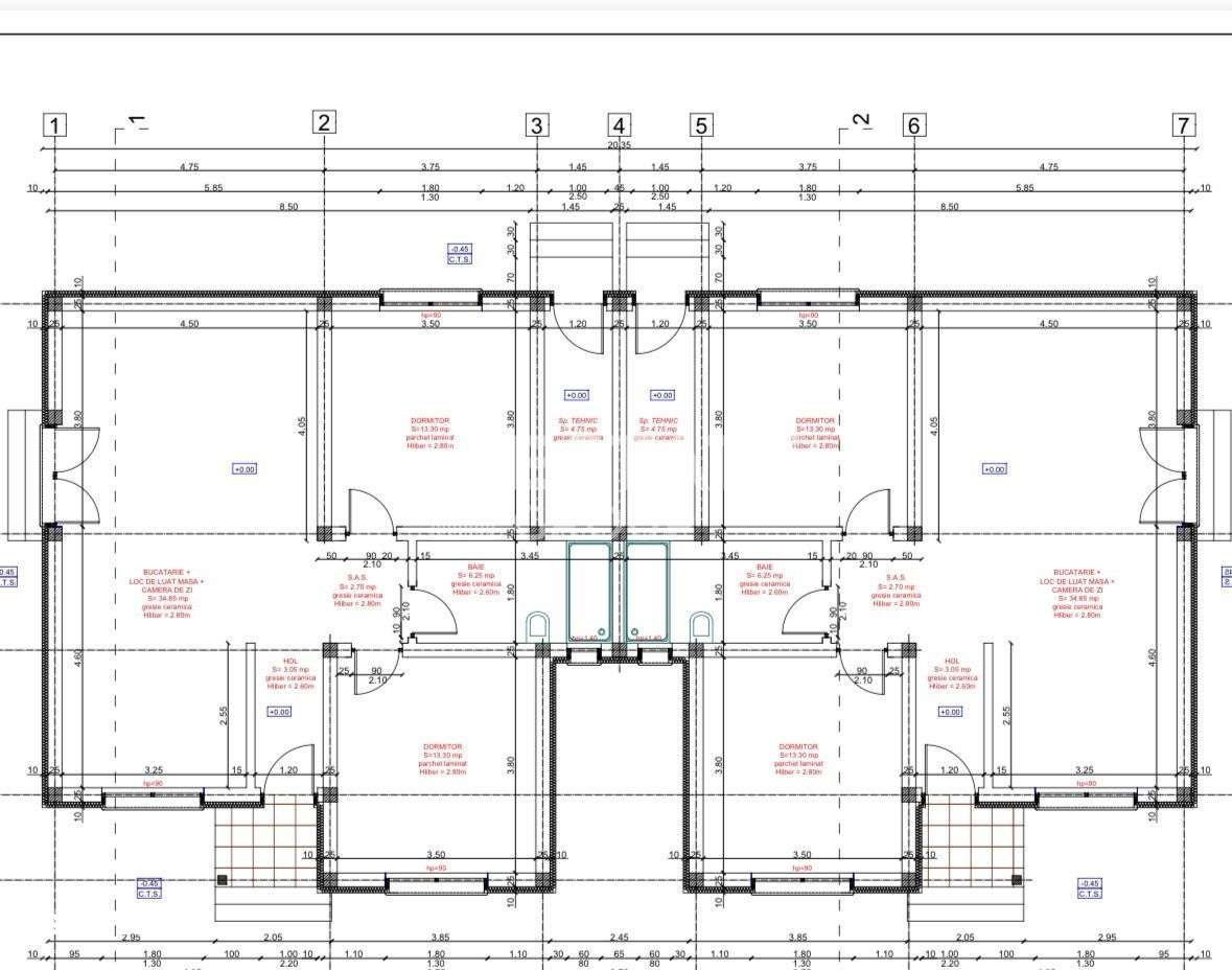 Duplex cu 3 camere in Mosnita Noua - Imagine principală: 4/4