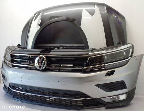 VW TIGUAN 5NA MASKA ZDERZAK LAMPA FULL LED PRZÓD - 1