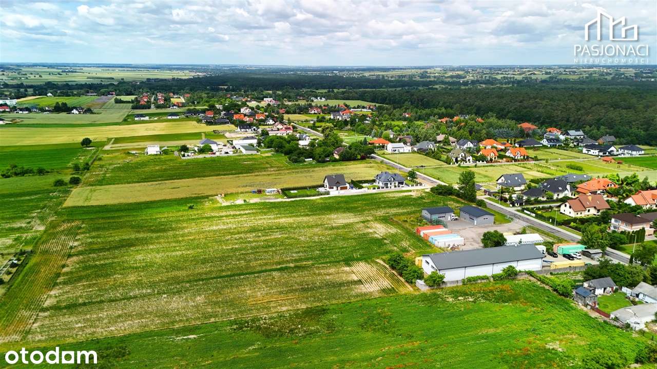 Ustawne działki budowlane Prawiedniki, gm. Głusk-9