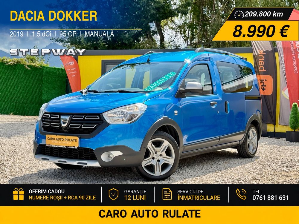 Dacia Dokker Blue dCi 95 Stepway Plus 2019