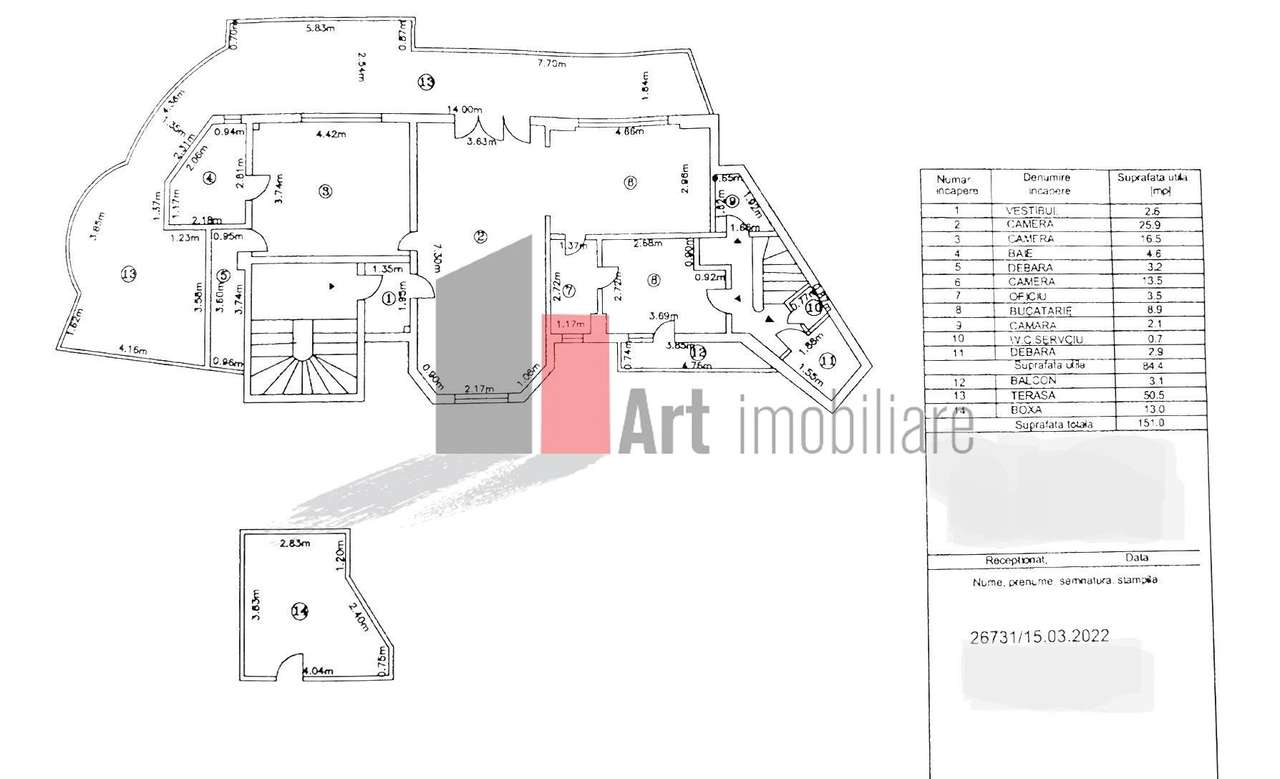 Apartament unicat cu terasa 50mp | Ultracentral-cartierul Evreiesc | C-13