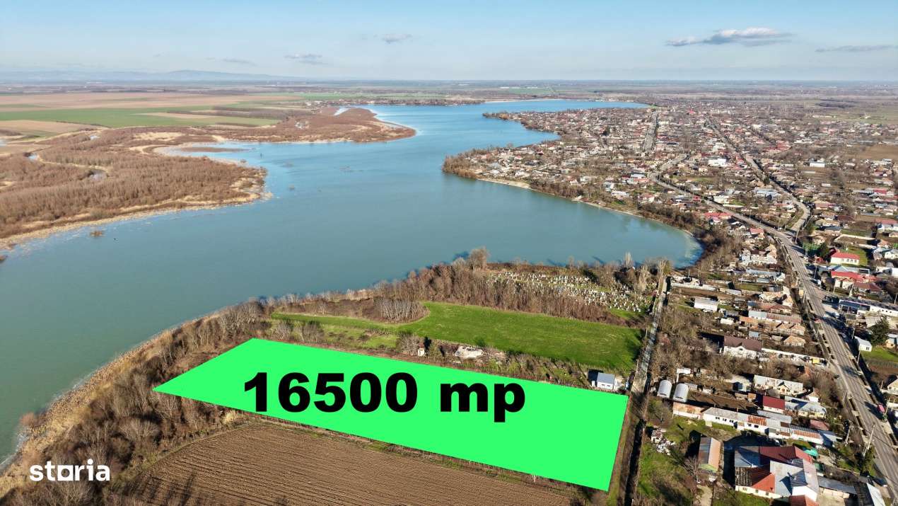 Dridu teren pe malul lacului 16500 mp-0