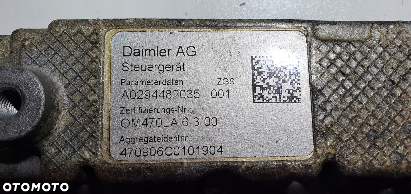 Komputer Sterownik pakiet Silnika OM 470 Actros MP 4 A0294482035 - 6